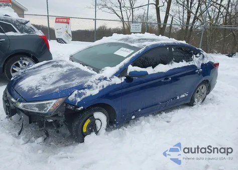 2019 Hyundai Elantra Sel из США, поврежденный, VIN 5NPD84LFXKH443117